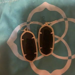 Black Kendra Scott Elle Earrings